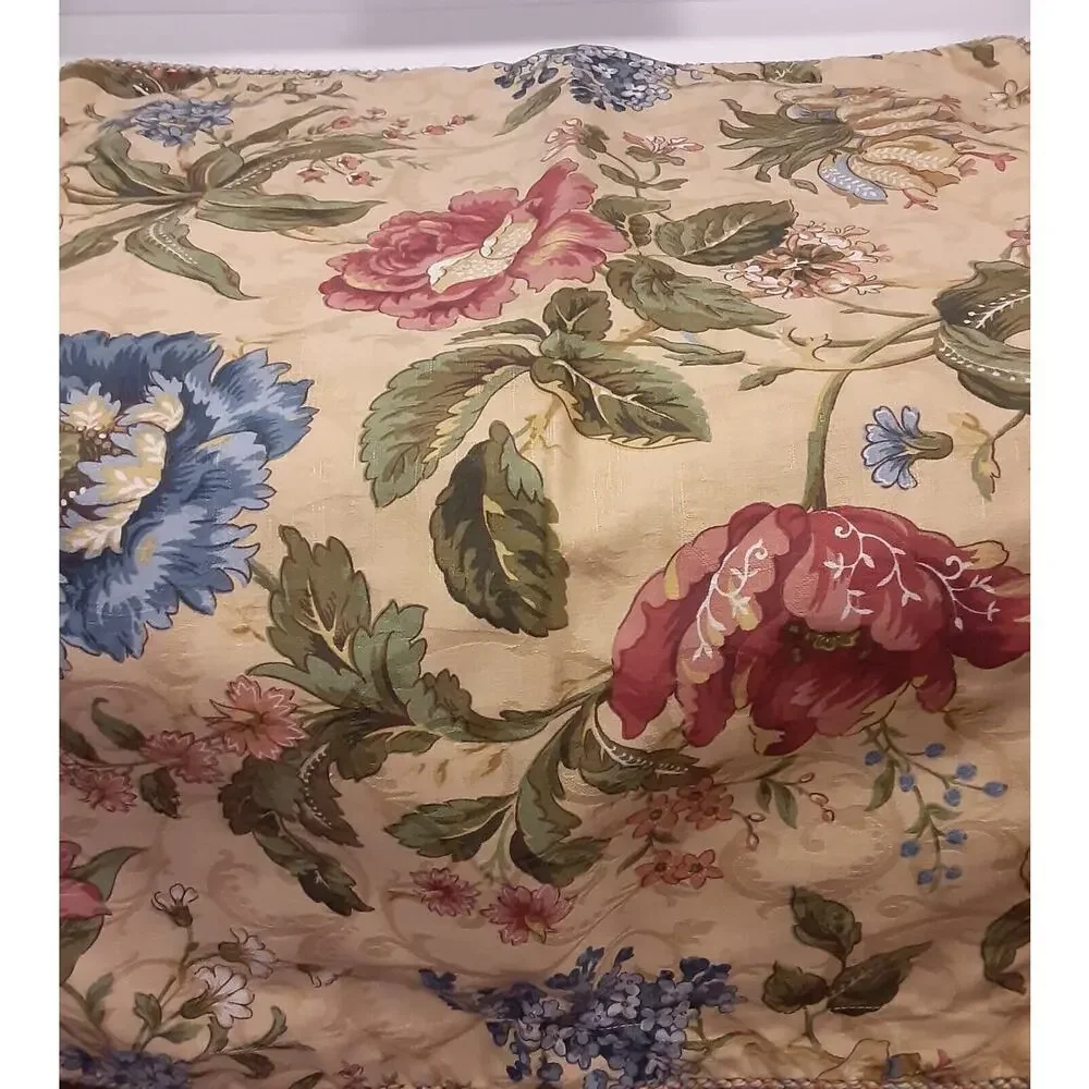 Waverly Pillow Shams Bold floral & Jacquard Traditional French Country 24x30